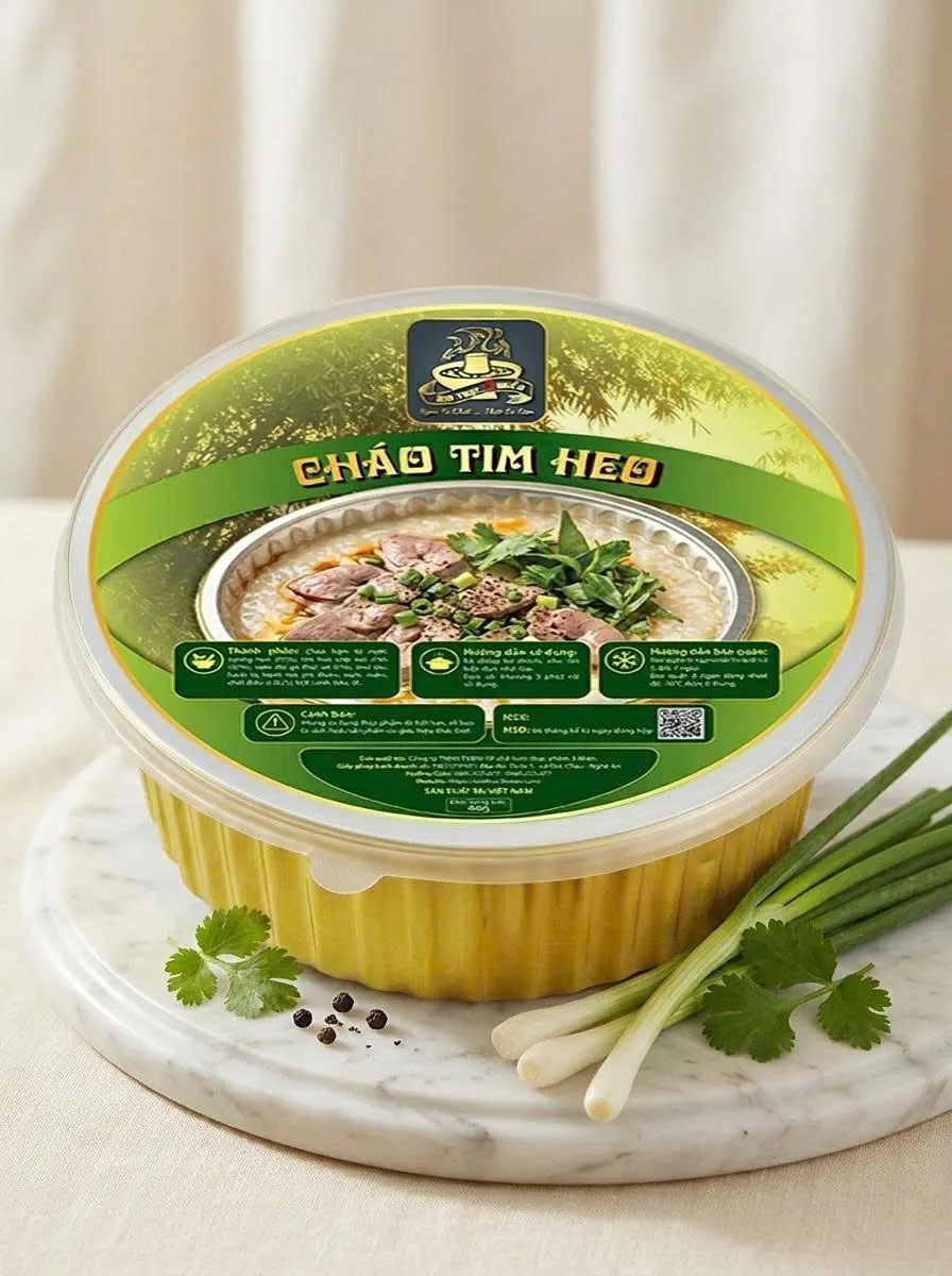 Cháo Tim Heo - Thực phẩm 3 Miền